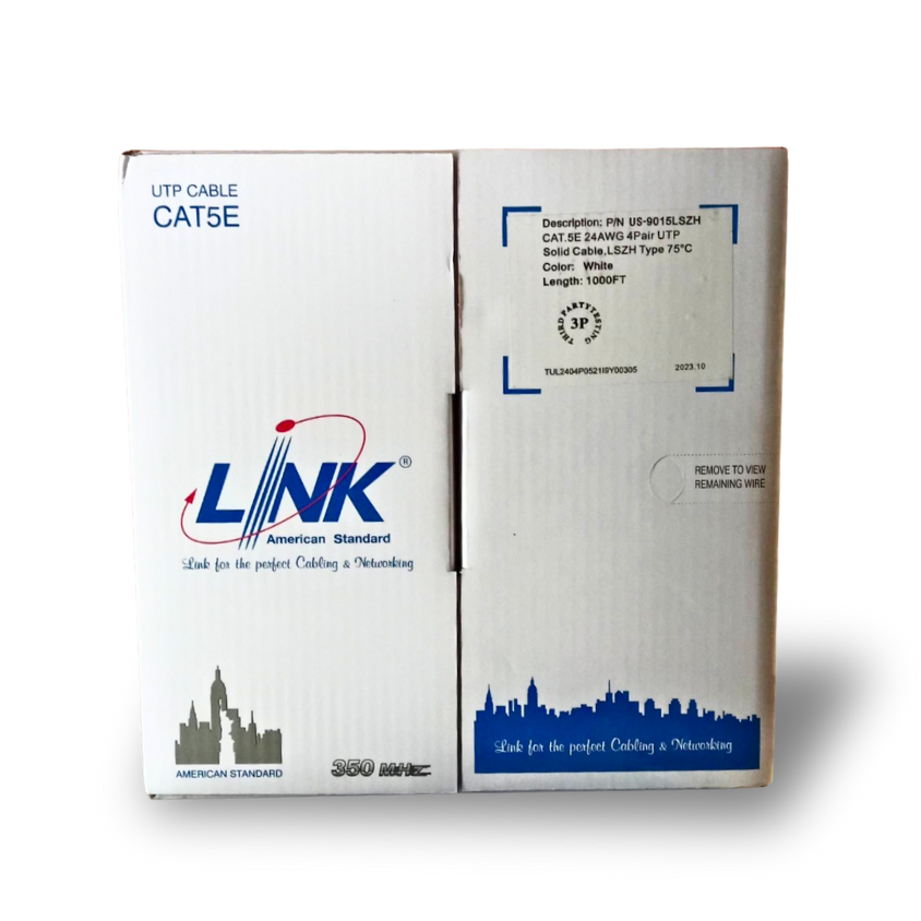 CAT5E UTP 305m/Box  LINK