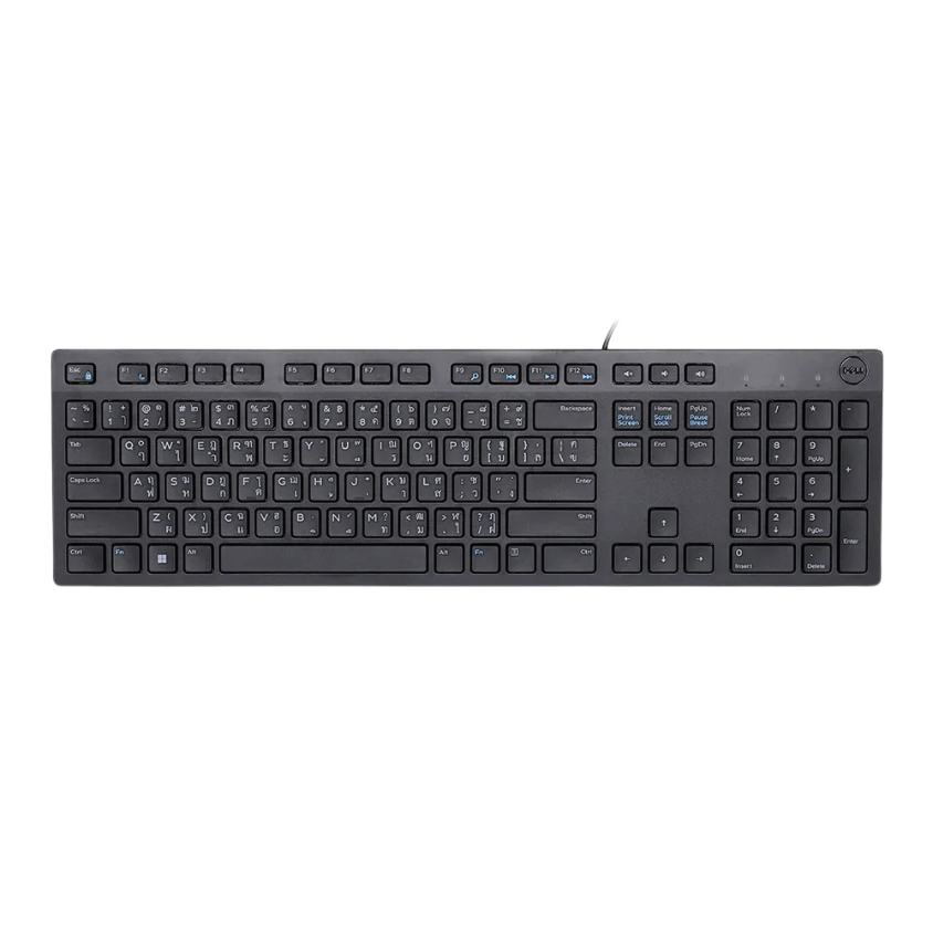 KEYBOARD USB DELL (KB216) BLACK